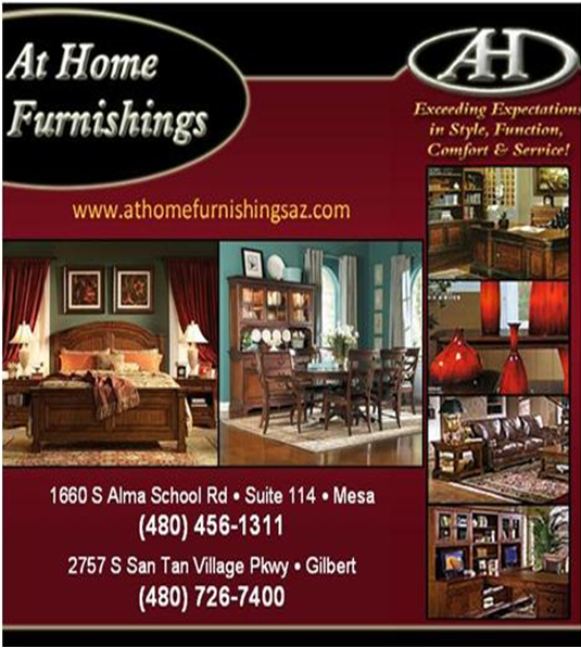 Logo for At Home Furnishings