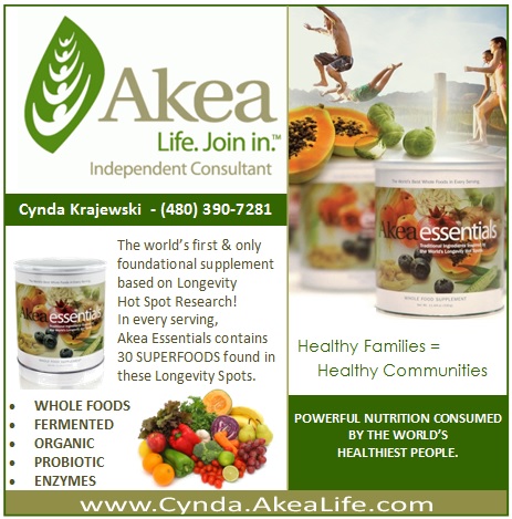 Logo for Akea Essentials -- Independent Consultant, Cynda Krajewski