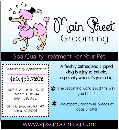 Logo for Main Street Grooming