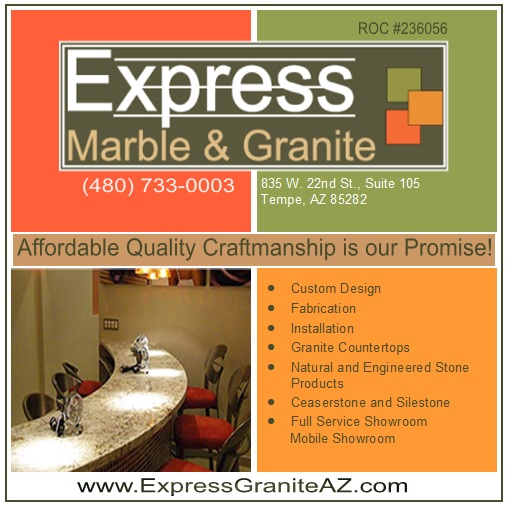 Logo for Express Marble & Granite