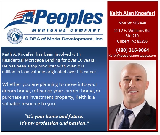 Logo for Peoples Mortgage - Keith Knoeferl
