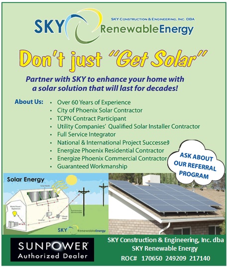 Logo for SKY Renewable Energy - Solar