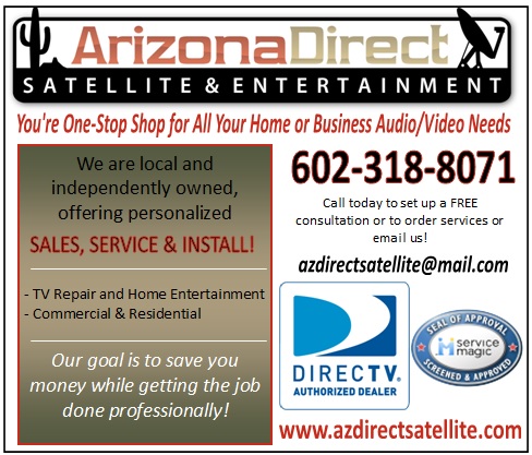 Logo for Arizona Direct Satellite Entertainment